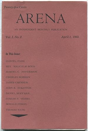 Imagen del vendedor de Arena: An Independent Monthly Publication: April 1, 1965, Vol. I, No. 2 a la venta por Between the Covers-Rare Books, Inc. ABAA