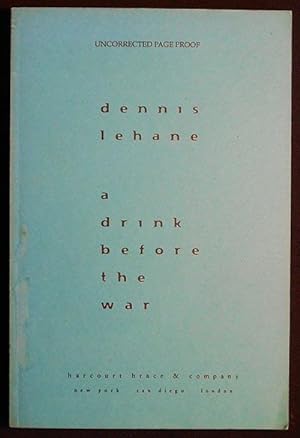 A Drink before the War [uncorrected page proof]