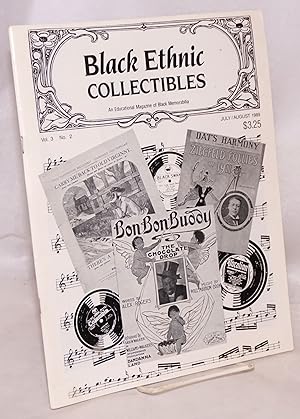 Seller image for Black Ethnic Collectibles: an educational magazine of Black memorabilia; vol. 3, #2, July/August 1989 for sale by Bolerium Books Inc.