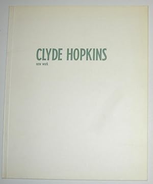 Bild des Verkufers fr Clyde Hopkins - New Work (Francis Graham-Dixon Gallery, London 1990) zum Verkauf von David Bunnett Books