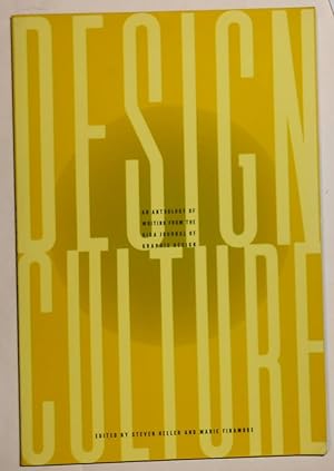 Seller image for Design Culture - An Anthology of Writing Form the Aiga Journal of Graphic Design for sale by David Bunnett Books