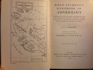 Bild des Verkufers fr Bible Student's Handbook of Assyriology zum Verkauf von WeBuyBooks