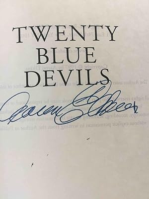 Seller image for TWENTY BLUE DEVILS. for sale by Bookfever, IOBA  (Volk & Iiams)