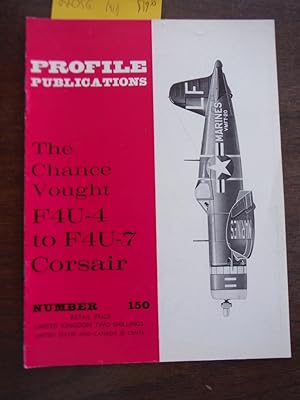 Immagine del venditore per Aircraft Profile No. 150: The Chance Vought F4U-4 to F4U-7 Corsair venduto da Imperial Books and Collectibles