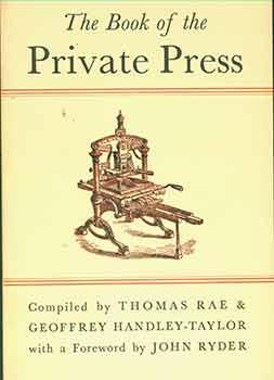 Seller image for The Book of the Private Press A Check-list. (Review copy of 750 copies printed.) for sale by Wittenborn Art Books