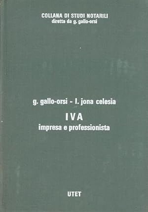 IVA. Impresa e professionista.