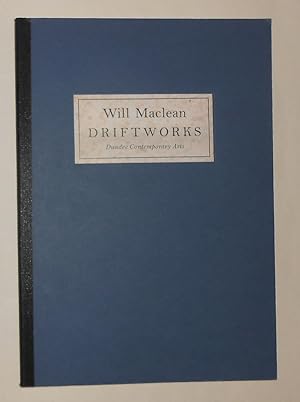 Imagen del vendedor de Will Maclean - Driftworks (Dundee Contemporary Arts, 4 November 2001 - 3 February 2002) a la venta por David Bunnett Books