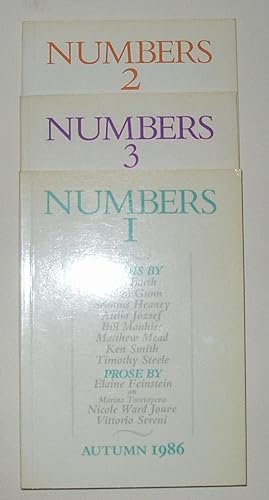 Seller image for Numbers 1 - Autumn 1986 for sale by David Bunnett Books