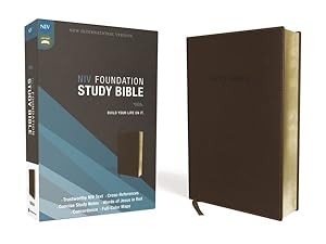 Seller image for NIV Foundation Study Bible : New International Version, Earth Brown Matte, Foundation Study for sale by GreatBookPrices