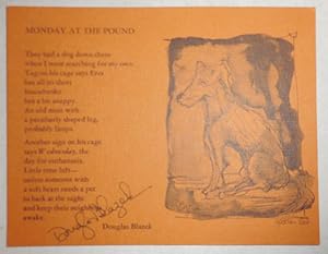 Monday At The Pound (Signed Poetry Postcard)