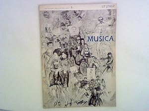 Imagen del vendedor de Musica - Zweimonatsschrift fr alle Gebiete des Musiklebens - 21. Jahrg., Heft 3, 1967 a la venta por ANTIQUARIAT FRDEBUCH Inh.Michael Simon