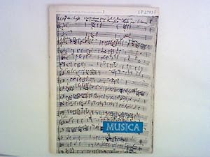 Seller image for Musica - Zweimonatsschrift fr alle Gebiete des Musiklebens - 21. Jahrg., Heft , 1967 for sale by ANTIQUARIAT FRDEBUCH Inh.Michael Simon