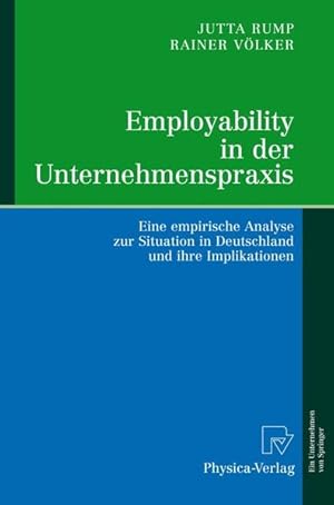 Immagine del venditore per Employability in der Unternehmenspraxis venduto da Antiquariat Bookfarm