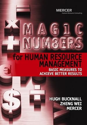 Bild des Verkufers fr Magic Numbers for Human Resource Management zum Verkauf von Antiquariat Bookfarm