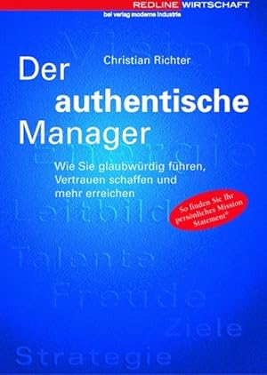 Bild des Verkufers fr Der authentische Manager zum Verkauf von Antiquariat Bookfarm