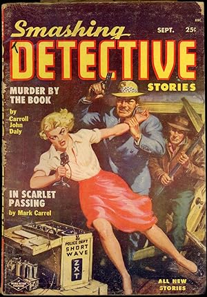 Image du vendeur pour SMASHING DETECTIVE STORIES mis en vente par John W. Knott, Jr, Bookseller, ABAA/ILAB