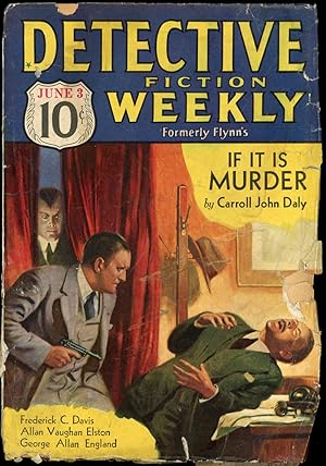 Imagen del vendedor de DETECTIVE FICTION WEEKLY a la venta por John W. Knott, Jr, Bookseller, ABAA/ILAB