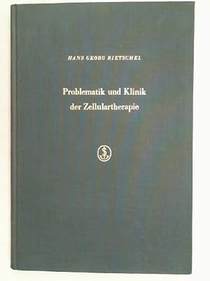 Image du vendeur pour Problematik und Klinik der Zellulartherapie. mis en vente par Antiquariat Maiwald