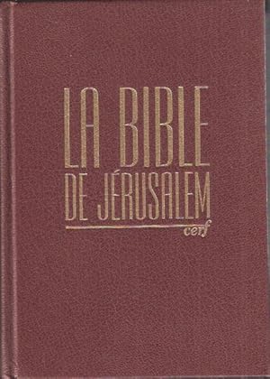 Immagine del venditore per La Bible de Jrusalem venduto da SOSTIENE PEREIRA