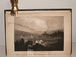 Seller image for The Paradise lost, with Illustrations by John Martin. Mit 24 Tafeln in Mezzotinto-Manier. for sale by Antiquariat Schmetz am Dom