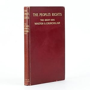 Bild des Verkufers fr THE PEOPLE'S RIGHTS Selected from His Lancashire and Other Recent Speeches zum Verkauf von Jonkers Rare Books