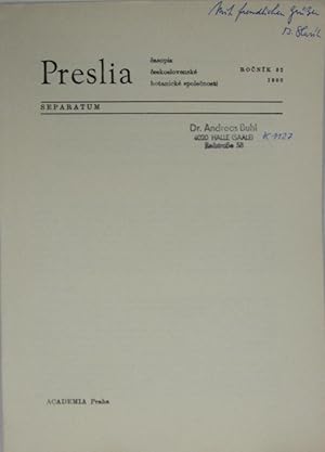Bild des Verkufers fr Verbreitung von Cucubalus baccifer in der Tschechoslowakei, zum Verkauf von Versandantiquariat Hbald