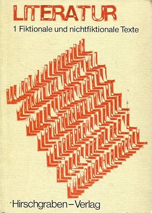 Seller image for Fiktionale und nichtfiktionale Texte Bd. 1. [Hauptbd.] for sale by ANTIQUARIAT Franke BRUDDENBOOKS