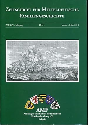 Seller image for Zeitschrift für Mitteldeutsche Familiengeschichte, Jg. 51, Heft 1/2010 for sale by ANTIQUARIAT Franke BRUDDENBOOKS