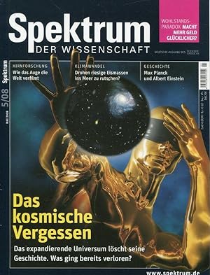 Seller image for Spektrum der Wissenschaft Heft 5/2008: Das kosmische Vergessen for sale by ANTIQUARIAT Franke BRUDDENBOOKS