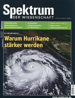 Seller image for Spektrum der Wissenschaft Heft 9/2007: Warum Hurrikane stärker werden for sale by ANTIQUARIAT Franke BRUDDENBOOKS