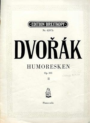 Imagen del vendedor de Humoresken - OP. 101 II - Piano solo (Edition Breitkopf Nr. 4297b) a la venta por ANTIQUARIAT Franke BRUDDENBOOKS