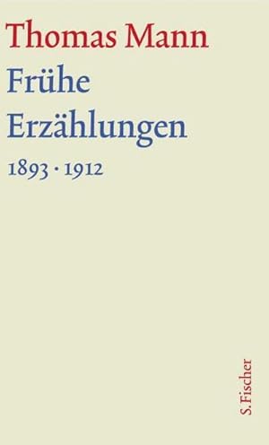 Bild des Verkufers fr Frhe Erzhlungen. Groe kommentierte Frankfurter Ausgabe : (1893-1912) Textband zum Verkauf von AHA-BUCH GmbH