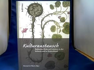 Seller image for Kulturaustausch. Baltisches Echo auf Gelehrte in der Schweiz und in Deutschland ; Freundesgabe fr Arvo Tering. hrsg. von Hanspeter Marti in Zusammenarbeit mit Ursula Caflisch-Schnetzler und Karin Marti-Weissenbach. for sale by Antiquariat Michael Solder