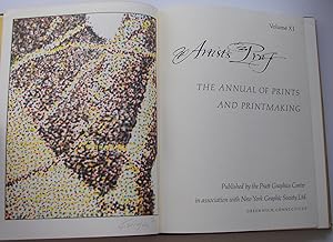 Seller image for Artist's Proof - Volume XI - The Annual of Prints and Printmaking for sale by David Bunnett Books