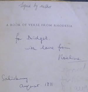 Bundu: A Book of Verse from Rhodesia