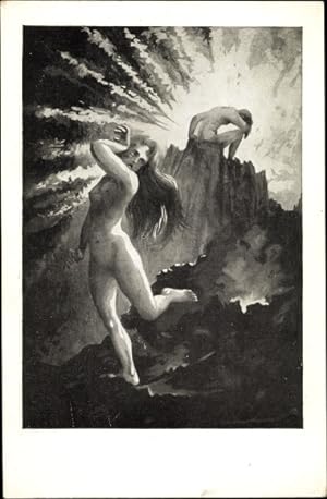 Künstler Ansichtskarte / Postkarte Salac, A. L., Die Liebe und das Geschlecht, Disharmonie, No. 14