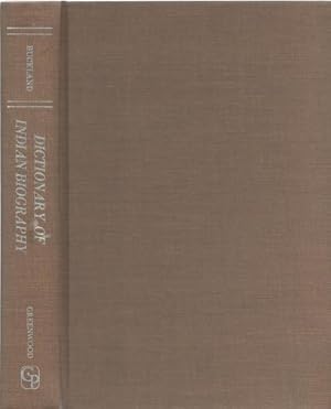 Imagen del vendedor de Dictionary of Indian Biography a la venta por Lavendier Books