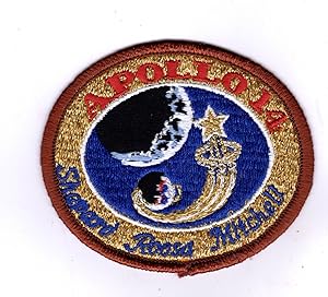 Variant Apollo 14 (XIV) Emboidered Souvenir Mission Patch (circa 1977), Scarce Variant. NASA / Sp...
