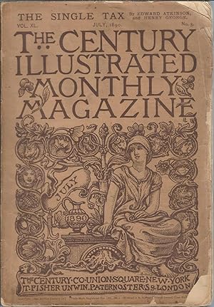 THE CENTURY ILLUSTRATED MONTHLY MAGAZINE. July 1890