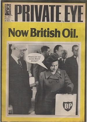 Seller image for Private Eye No. 363 (14 November 1975) for sale by Save The Last Book For Me (IOBA Member)