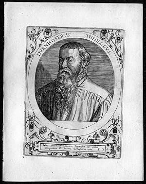 Bild des Verkufers fr Drnhofer, Lorenz (1532-1594), Theologe, Humanist. Portrait. zum Verkauf von Antiquariat Stefan Wulf