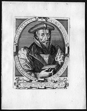 Bild des Verkufers fr Iacobus Mountagu Episcopus Wintoniensis, James Montague (1568-1618). Englischer Geistlicher. Portrait. zum Verkauf von Antiquariat Stefan Wulf