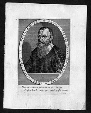 Bild des Verkufers fr Adam Gumpelzhaimer (1559-1625). Komponist. Portrait. zum Verkauf von Antiquariat Stefan Wulf