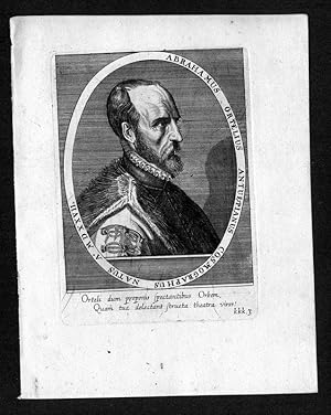 Bild des Verkufers fr Abraham Ortelius (1527-1598). Geograph. Portrait. zum Verkauf von Antiquariat Stefan Wulf