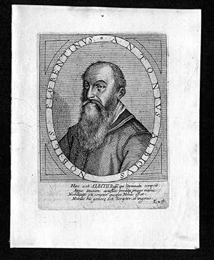 Seller image for Antonio Albizzi (1547-1626). Jurist, Literat. Portrait. for sale by Antiquariat Stefan Wulf