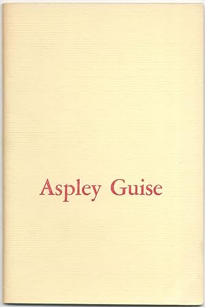 Bild des Verkufers fr Aspley Guise zum Verkauf von Between the Covers-Rare Books, Inc. ABAA