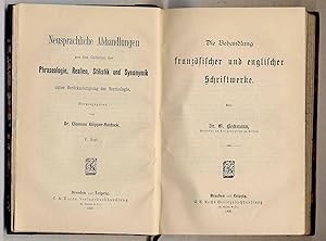 Neusprachliche Abhandlungen aus den Gebieten der Phraseologie, Realien, Stilistik und Synonymik u...