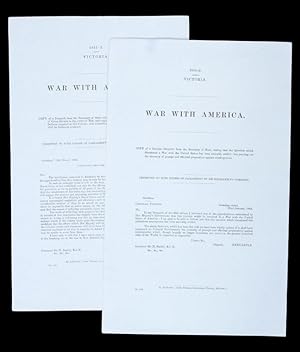 Image du vendeur pour War with America. mis en vente par Douglas Stewart Fine Books