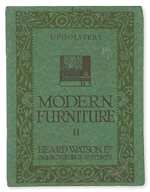Bild des Verkufers fr Modern furniture II : upholstery zum Verkauf von Douglas Stewart Fine Books
