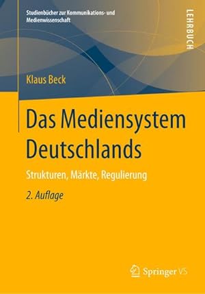 Bild des Verkufers fr Das Mediensystem Deutschlands zum Verkauf von Rheinberg-Buch Andreas Meier eK